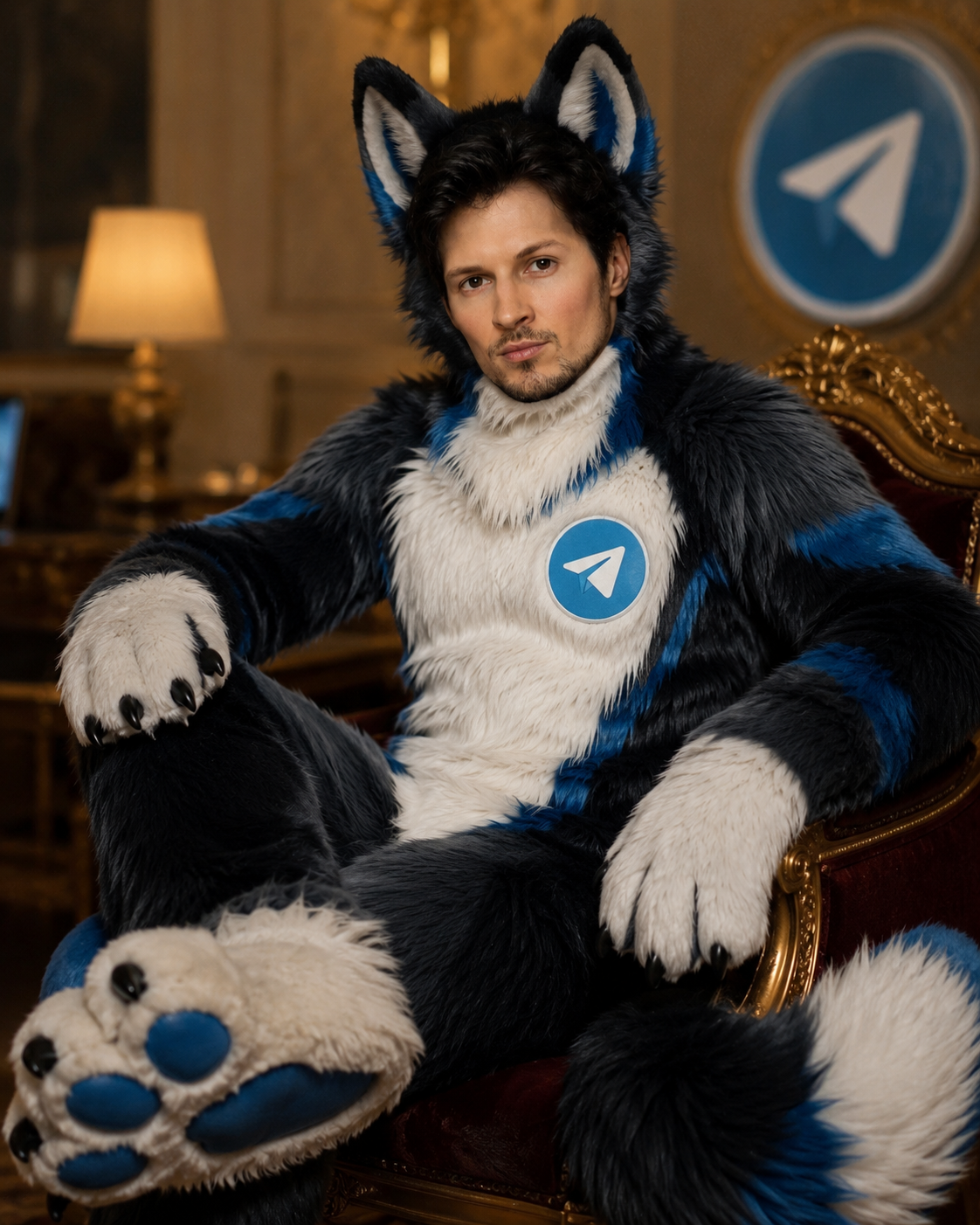 Durov in fursuit (furdurov)